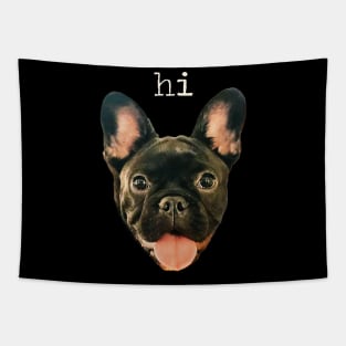 Rare: French Bulldog Speaks Perfect English Tapestry