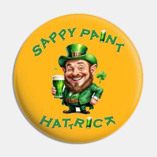 Sappy Paint HatTrick Pin