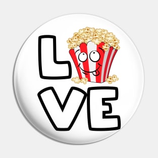 Love Popcorn Pin