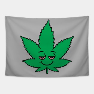 Stoned Weed Leaf Tapestry