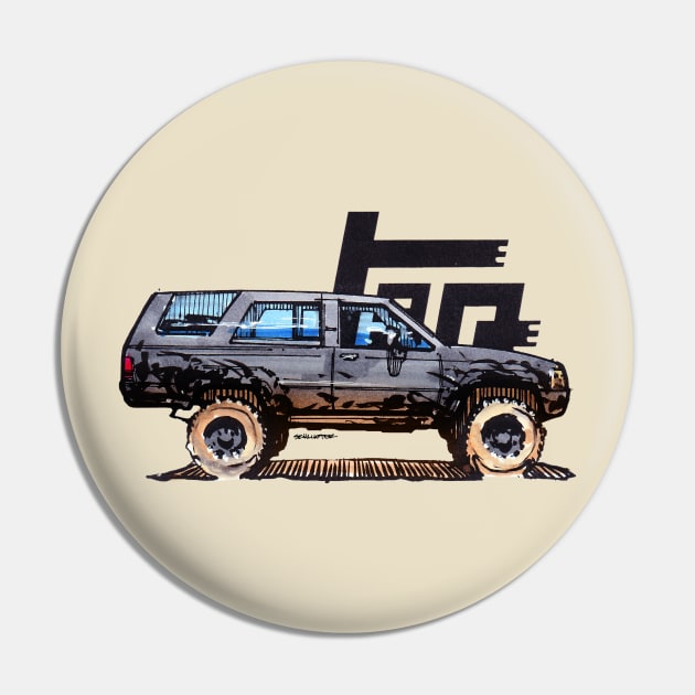 1st Gen 4Runner TRD - Grey Pin by robert1117