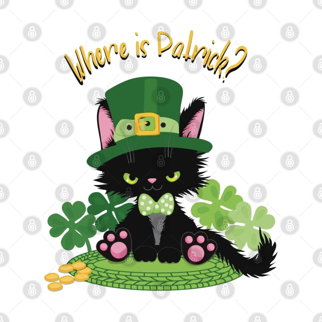 Where is Patrick? St.Patrick´s Day cat by marina63