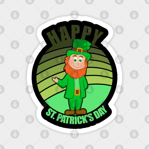 Happy St. Patricks's Day Magnet by eliteshirtsandmore