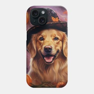 Golden Retriever Halloween Phone Case