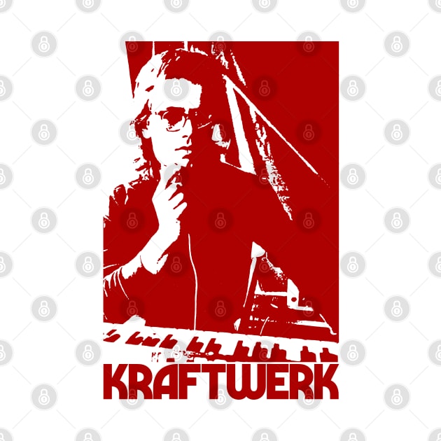 Kraftwerk //////// Retro 70s Style Fan Art Design by DankFutura