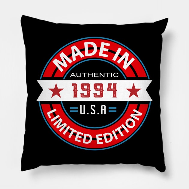 1994 29 Year Pillow by HB Shirts