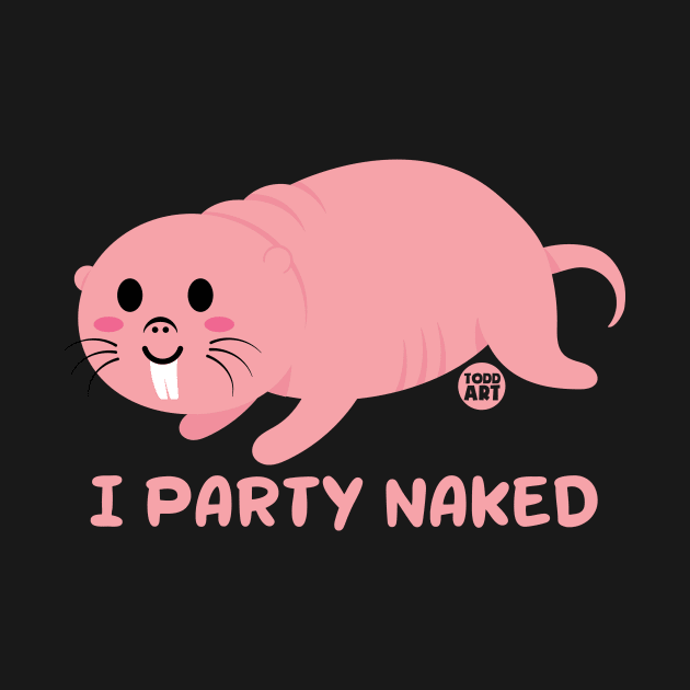 PARTY NAKED by toddgoldmanart