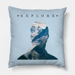 Explore the world Pillow