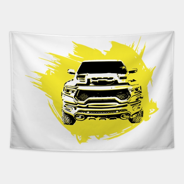 Trx pickup Tapestry by mfz