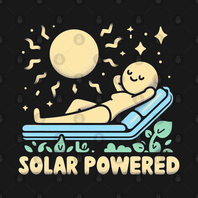 "Solar Powered" Funny Energy by SimpliPrinter