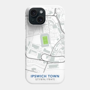 Map Desing of Portman Road Phone Case