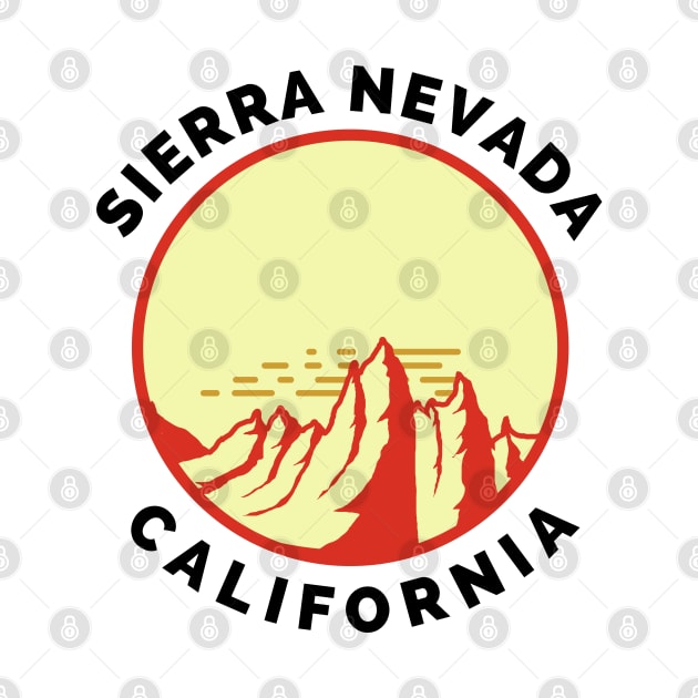 Sierra Nevada California - Sierra Nevada Ski Snowboard Mountain California Yosemite Travel by Famgift