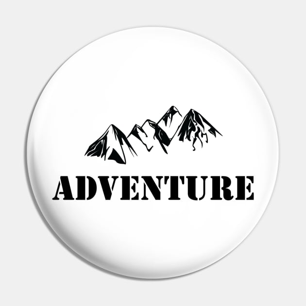 Mountain Adventure Pin by Islanr