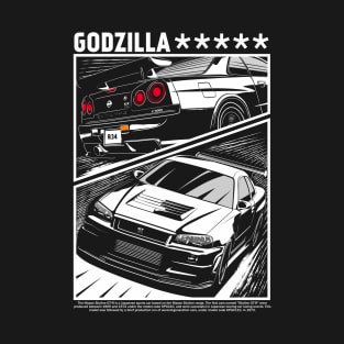 Skyline GT-R R34 T-Shirt