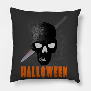 Halloween Skull Pillow