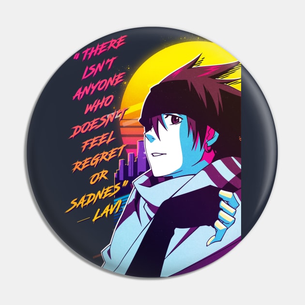 D.Gray-man - Lavi Pin by 80sRetro