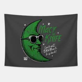 Noir Mack the Knife Tapestry