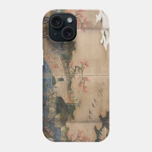 Maple Viewers (1600) by Kano Hideyori Phone Case