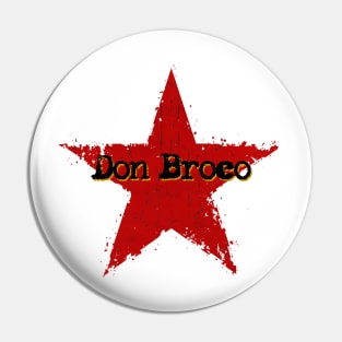 best vintage star Don Broco Pin