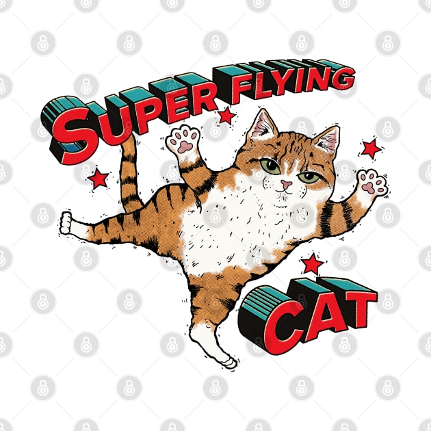 Super Flying Cat by RGB Ginger