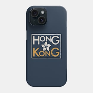 Hong Kong (distressed) Phone Case