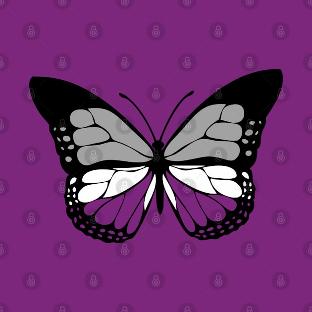 Asexual Butterfly by TheQueerPotato