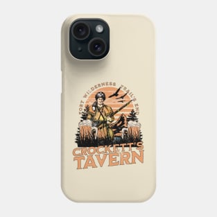 Crockett's Tavern Fort Wilderness Trail's End Orlando Lodge and Resort Distressed Look Phone Case