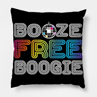 Booze Free Boogie Pillow