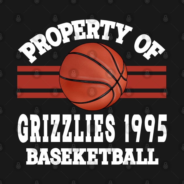 Proud Name Grizzlies Graphic Property Vintage Basketball by Irwin Bradtke