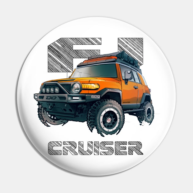 FJ Cruiser (XJ10) – Magma Pin by robert1117