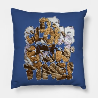 It's Clobberin' Time Pillow