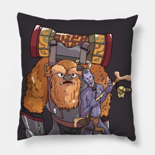 Earthshaker and Witchdoctor Dota 2 Pillow