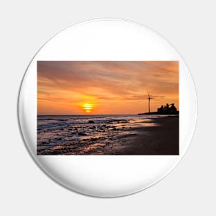 Northumbrian sunrise Pin