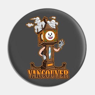 Vancouver City Badge Pin