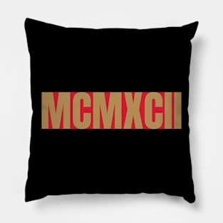 mcmxcii Pillow