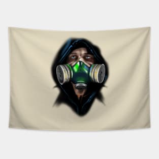 Gasmaske Tapestry