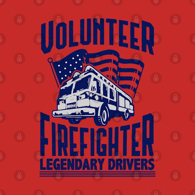 Volunteer Firefighter by graphicganga