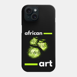 African Art for Life - "Ndaal yii" the water jars Phone Case