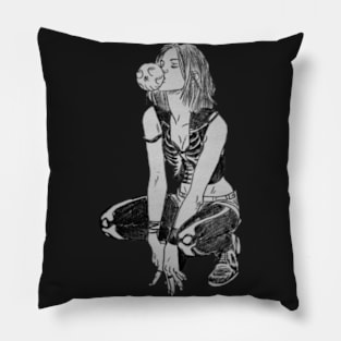 Rocker girl Pillow