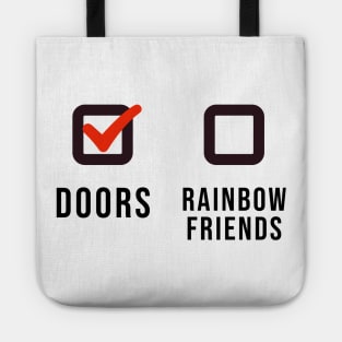 Doors or Rainbow Friends! Tote