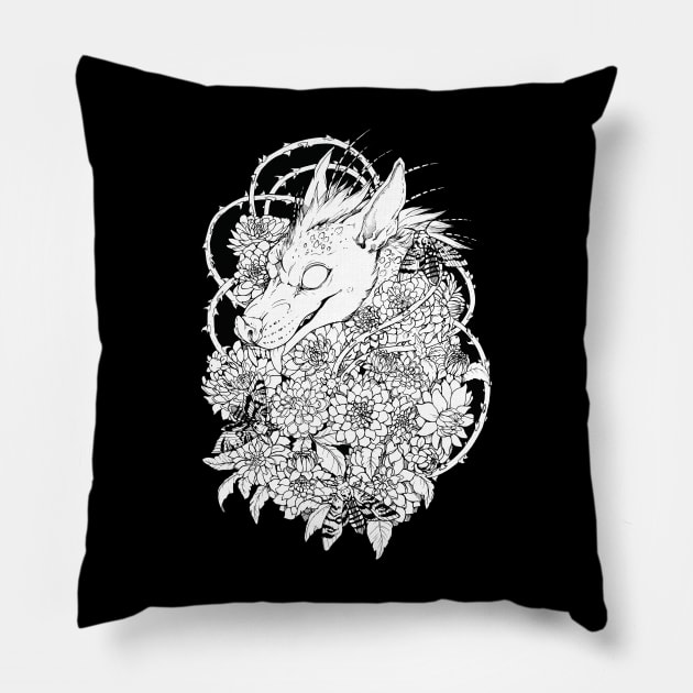 Chupacabra Pillow by Plaguedog