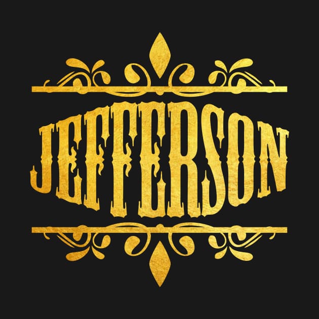 JEFFERSON NAME by MufaArtsDesigns