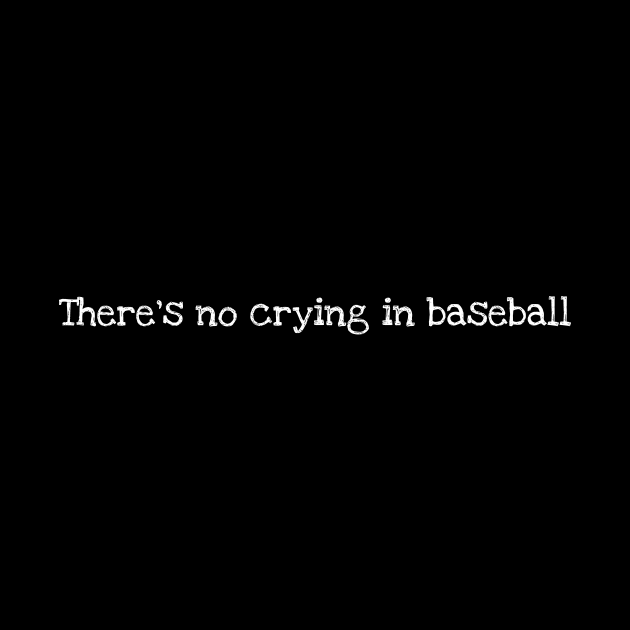 There's no crying in baseball by YastiMineka