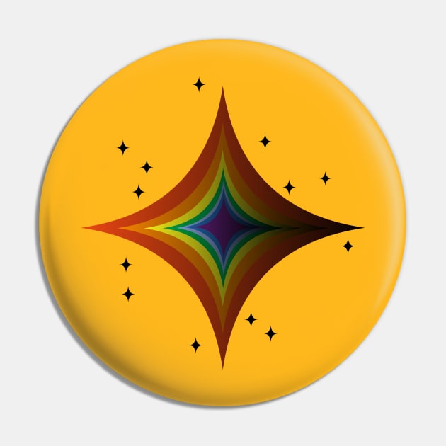 Rainbow star Pin by SAMUEL FORMAS