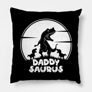 Daddy Saurus Rex Pillow