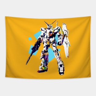 Unicorn Gundam Popart Tapestry