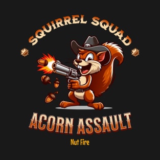 Squirrel Squad - Acorn Assault T-Shirt