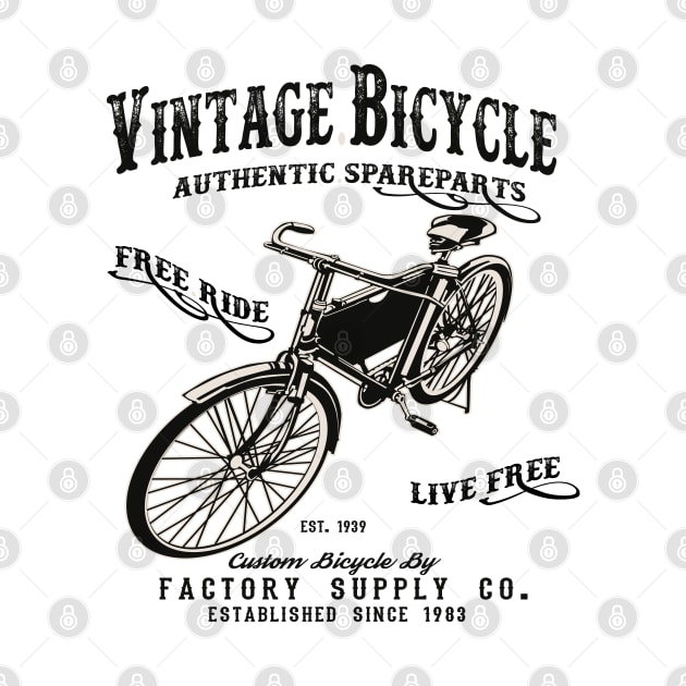 Vintage Bicycle authentic spare parts by bakmed