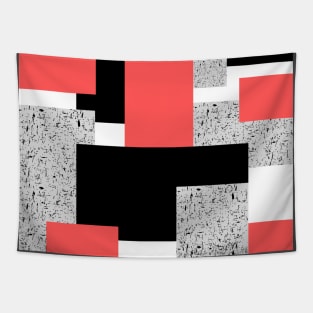 Shape abstract art Tapestry