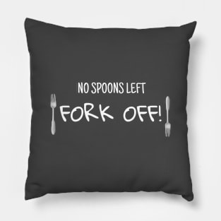 Fork off Pillow